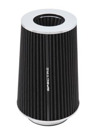 Spectre Performance - Spectre Adjustable Conical Air Filter 9-1/2in. Tall (Fits 3in. / 3-1/2in. / 4in. Tubes) - Black