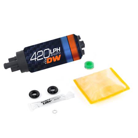 DeatschWerks - DeatschWerks DW420 Series 420lph In-Tank Fuel Pump w/ Install Kit For Eclipse (Turbo AWD) 95-98