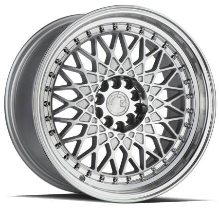 AodHan Wheels - Aodhan Wheels Rim AH05 17x9 5x100/114.3 73.1CB ET25 Silver w/Machined Face