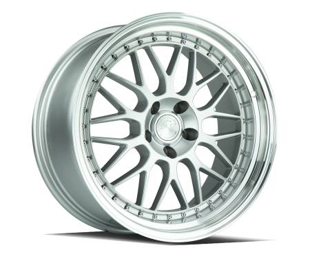 AodHan Wheels - Aodhan Wheels Rim AH02 19x9.5 5x114.3 73.1CB ET12 Silver w/ Machined Lip