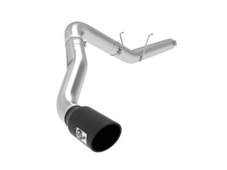 aFe Power (Advanced FLOW Engineering) - aFe ATLAS 5in Alum Steel DPF-Back Exhaust System w/Black Tip 19-20 Ram Diesel Trucks L6-6.7L (td)