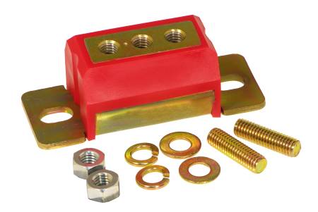 Prothane - Prothane Jeep Trans Mount (1 or 2 Bolt Style) - Red