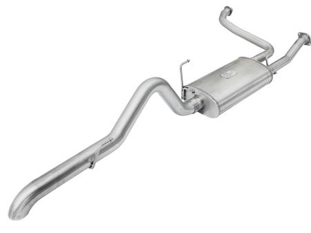 aFe Power (Advanced FLOW Engineering) - aFe MACHForce XP Exhaust Cat-Back 2.5/3in SS-409 w/ Hi-Tuck Tip 05-15 Nissan Xterra V6 4.0L