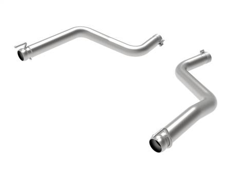 aFe Power (Advanced FLOW Engineering) - aFe MACHForce-XP Exhausts 409-SS Axle-Back Exh w/ Pol Tip 15-20 Dodge Challenger Hellcat V8-5.7L(sc)
