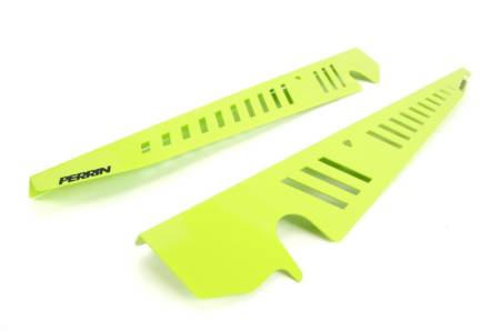 PERRIN Performance - Perrin 2015+ Subaru WRX/STI Fender Shroud Set - Neon Yellow