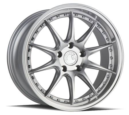 AodHan Wheels - Aodhan Wheels Rim DS07 18x9.5 5x100 73.1CB ET35 Silver w/Machined Face