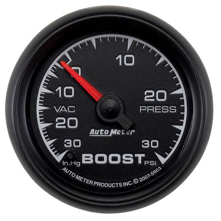 AutoMeter - AutoMeter ES 52mm Boost/Vacuum Gauge