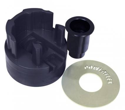 Powerflex USA - Powerflex VW Golf Mk7/Passat/Tiguan, Audi A3/S3/TT Front Lower Engine Mount Hybrid Bushing (Large) B (Black Series)