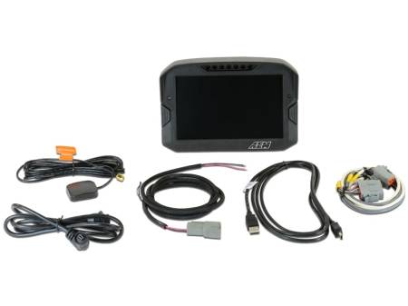 AEM Electronics - AEM CD-7 Logging GPS Enabled Race Dash Carbon Fiber Digital Display w/o VDM (CAN Input Only)