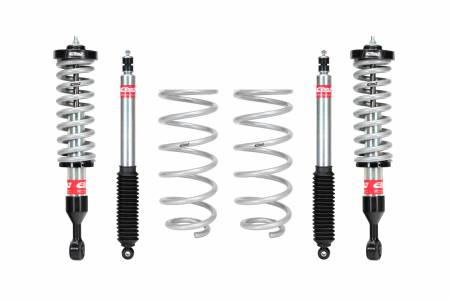Eibach - Eibach 03-09 Toyota 4Runner V6 4.0L 2WD/4WD Pro-Truck Coilover (Front) +1.5in-4in/(Rear) +0in-1.5in