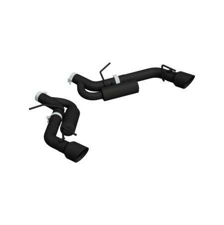 MBRP Exhaust - MBRP 16-19 Chevrolet Camaro SS Dual Rear Exit Axle Back w/ 4.5in OD Tips - BLK (Non NPP Models)