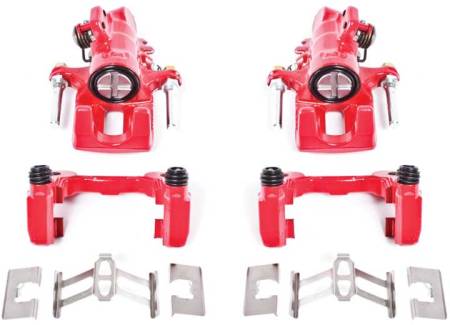 Power Stop - PowerStop 01-05 Acura EL Rear Red Calipers w/Brackets - Pair