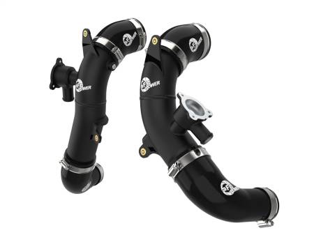aFe Power (Advanced FLOW Engineering) - aFe 2022 Toyota Tundra V6-3.5L (tt) BladeRunner 2.5in Aluminum Hot Charge Pipe - Black