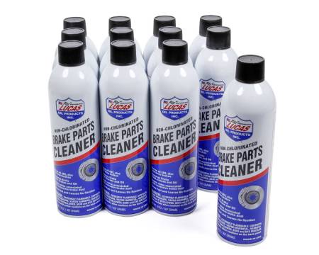 Lucas Oil - Lucas Brake Cleaner - Non-Chlorinated - 14.00 oz Aerosol - Set of 12