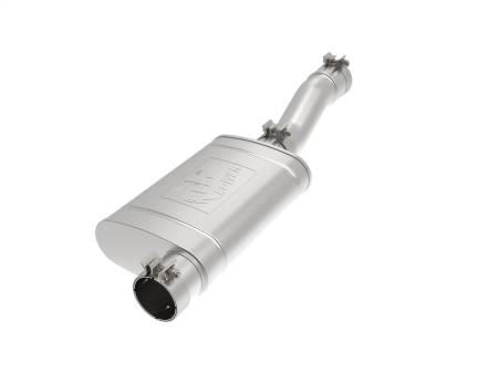 aFe Power (Advanced FLOW Engineering) - aFe Apollo GT Series 409 Stainless Steel Muffler Upgrade Pipe GM Silverado/Sierra 1500 19-20 V8-5.3L