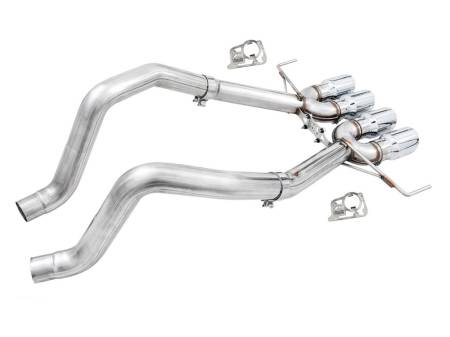 AWE Tuning - AWE 14-19 Chevy Corvette C7 Z06/ZR1 (w/AFM) Track Edition Axle-Back Exhaust w/Chrome Tips