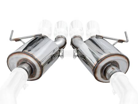 AWE Tuning - AWE 14-19 Chevrolet C7 Corvette 6.2L/SC Track-to-Touring Conversion Kit - Quad Tips