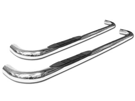 I3 Enterprise - I3 99-09 Chevy Silverado Regular Cab 3" Stainless Steel 201 Side Step Bar (Chrome)