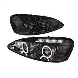 Spyder Auto - Spyder Pontiac Grand Prix 04-08 Projector Headlights LED Halo LED Smke PRO-YD-PGP04-HL-SMC