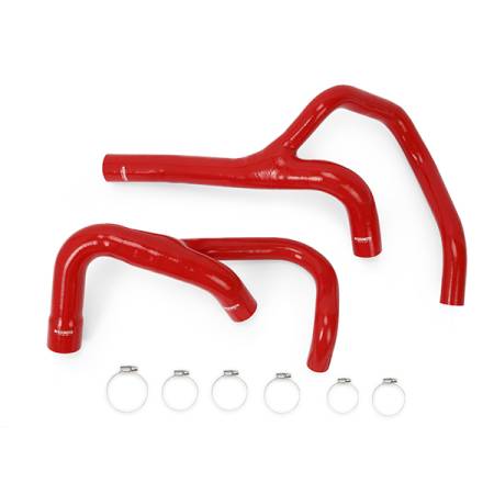 Mishimoto - Mishimoto 13-14 Dodge Ram 6.7L Cummins Silicone Radiator Hose Kit Red