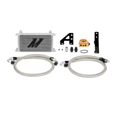 Mishimoto - Mishimoto 15 Subaru STI Thermostatic Oil Cooler Kit - Silver