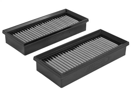 aFe Power (Advanced FLOW Engineering) - aFe Magnum FLOW Pro DRY S OE Replacement Filter 15-19 Mercedes C63 AMG 4.0L TT (Pair)