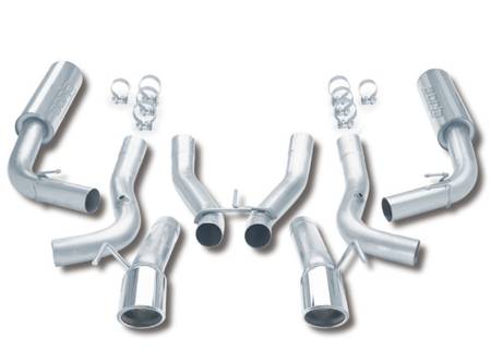 Borla - Borla 96-02 Dodge Viper GTS/R/T-10 Coupe/Convertible 2dr SS Catback Exhaust System