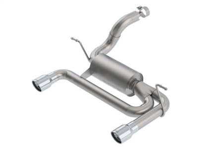 Borla - Borla 2018 Jeep Wrangler JL/JLU 3.6L 2DR/4DR S-Type SS Axle Back Exhaust w/3.5in Tips