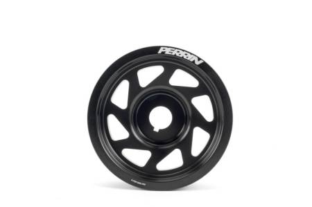 PERRIN Performance - Perrin 93+ Impreza (WRX/STi) Crank Pulley - Black (w/AC)