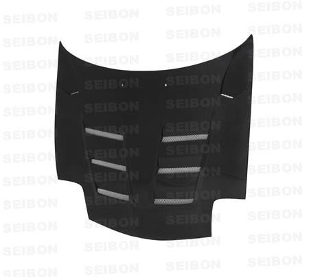 Seibon Carbon - Seibon 93-02 Mazda RX7 FD3S TS Style Carbon Fiber Hood