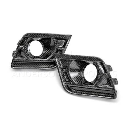 Anderson Composites - Anderson Composites 14-15 Chevrolet Camaro Z28 Type-Z28 Fog Light Bezels