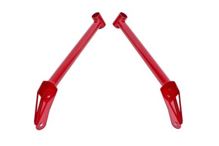 BMR Suspension - BMR 16-17 6th Gen Camaro Front Of Rear Cradle Brace - Red