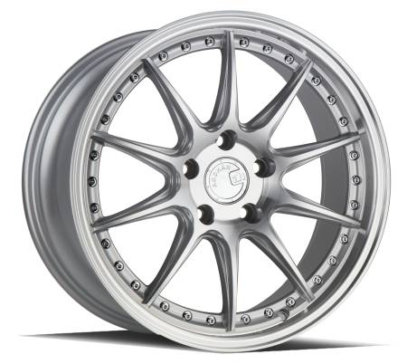 AodHan Wheels - Aodhan Wheels Rim DS07 18x8.5 5x114.3 73.1CB ET35 Silver w/Machined Face
