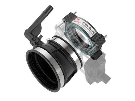 aFe Power (Advanced FLOW Engineering) - aFe 2020 Vette C8 Silver Bullet Aluminum Throttle Body Spacer / Works With Factory Intake Only - Blk