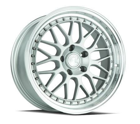 AodHan Wheels - Aodhan Wheels Rim AH02 18x8.5 5x114.3 73.1CB ET35 Silver w/ Machined Lip