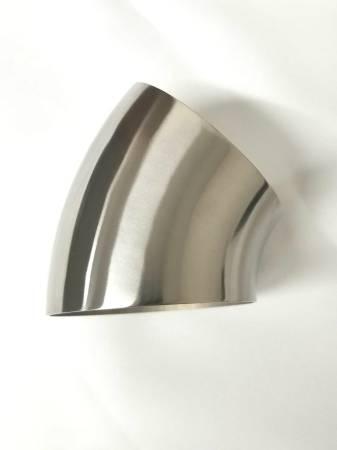 Ticon Industries - Ticon Industries 3" Titanium 45� Elbow - 1D Radius - 1.2mm/.047" Wall