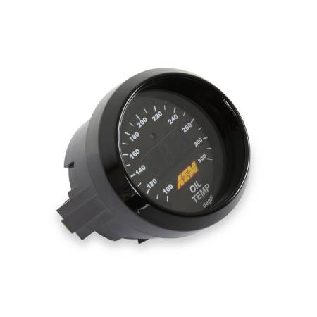 AEM Electronics - AEM 52mm Temperature (Transmission / Oil / Water) Digital Gauge