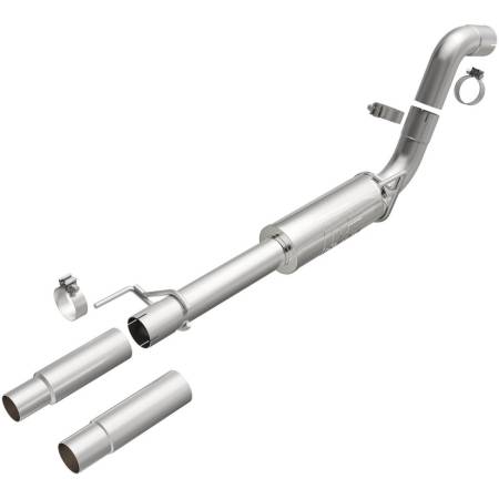 MagnaFlow Exhaust Products - MagnaFlow 15-21 Ford F-150 Street Series Cat-Back Performance Exhaust System- Polished Rear Exit
