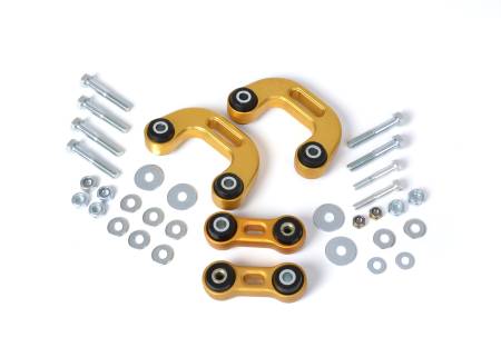 Whiteline - Whiteline 93-00 & 03-07 Subaru Impreza Non-Turbo Front&Rear Sway bar link conv kit - extra h/d alloy