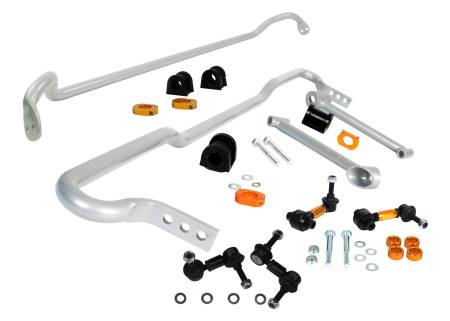 Whiteline - Whiteline 08-10 Subaru WRX Front And Rear Sway Bar Kit 22mm