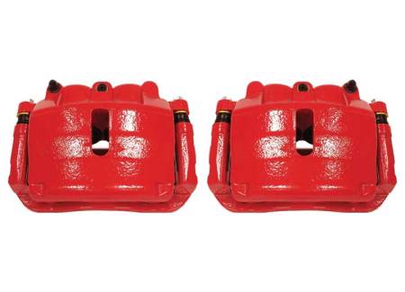Power Stop - PowerStop 2009 Ford F-150 Front Red Calipers w/Brackets - Pair
