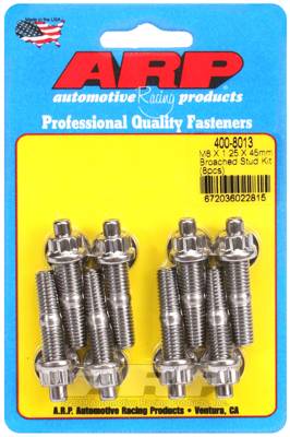 ARP - ARP M8 X 1.25 X 45mm broached stud kit - 8pcs 400-8013