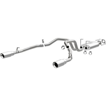 MagnaFlow Exhaust Products - MagnaFlow 2019 Ram 1500 V8 5.7L (Excl. Tradesman) Polished 3in 409SS Cat-Back Exhaust System