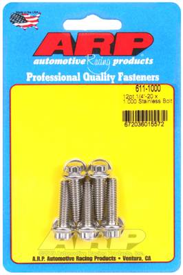ARP - ARP 1/4-20 x 1.000 12pt SS bolts 611-1000