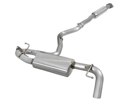 aFe Power (Advanced FLOW Engineering) - aFe Takeda 2.5in 304 SS Cat-Back Exhaust System Subaru Crosstrek 18-19 H4-2.0L
