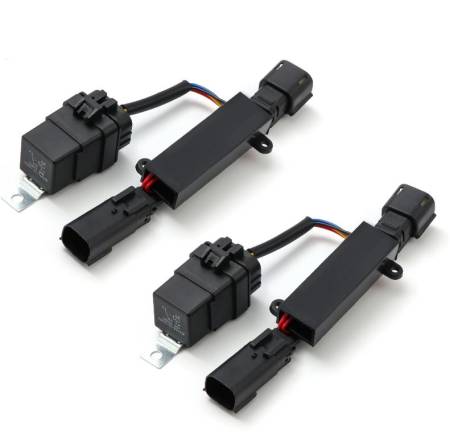 AlphaRex - AlphaRex 16-18 GMC Sierra Stock LED Headlights to AlphaRex Projector Headlight Converters