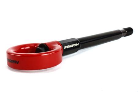 PERRIN Performance - Perrin 08-14 Subaru WRX/STI Tow Hook Kit (Front) - Red