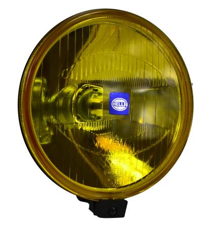 HELLA - HELLA 500 Series ECE 6.4in 55W Round Driving Beam Amber Light
