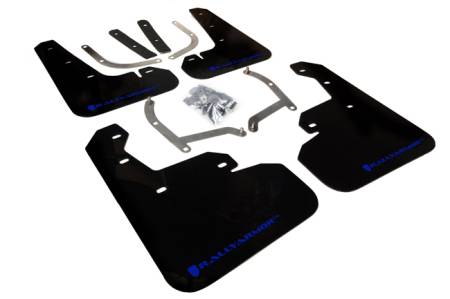 Rally Armor - Rally Armor 2017+ Subaru Impreza UR Black Mud Flap w/ Blue Logo