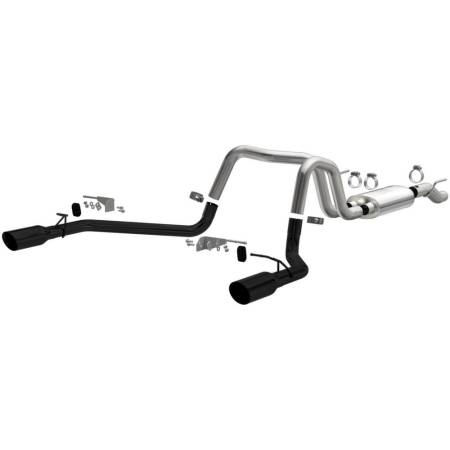 MagnaFlow Exhaust Products - MagnaFlow 21 Ford F-150 Street Series Cat-Back Performance Exhaust System- Dual-Split Rear Exit